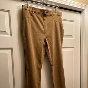 Time and Tru Women's Straight Leg Pants - Tan